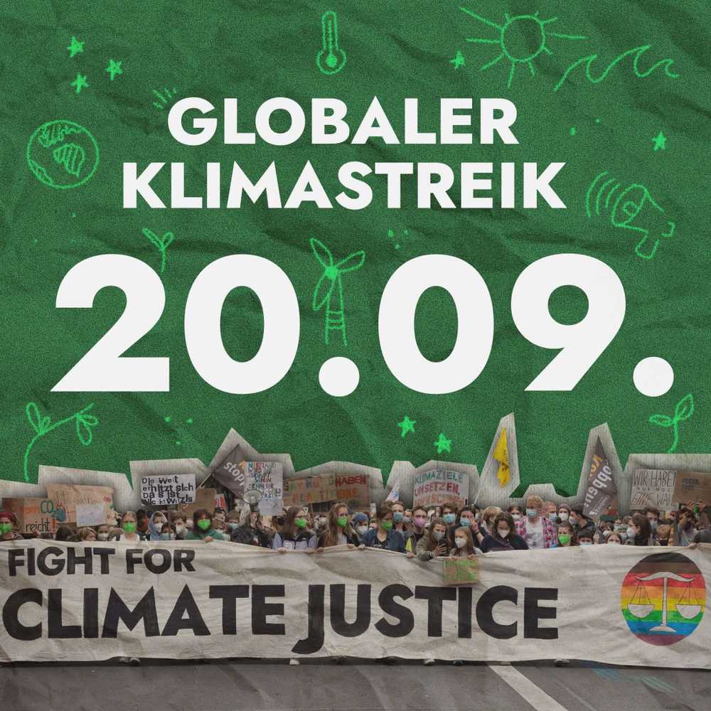 Fight for Climate Justice - Globaler Klimastreik 20.9.2024