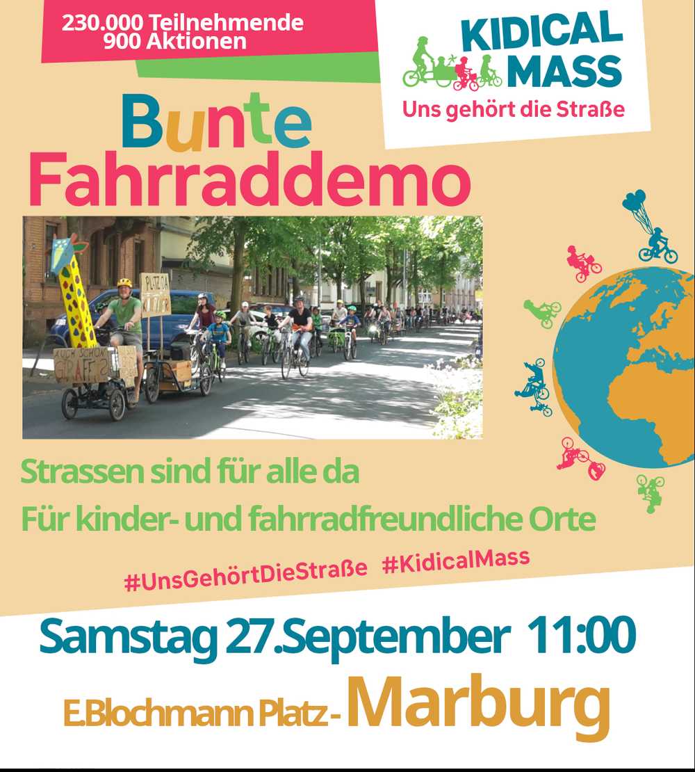 Kidical Mass - Mobilität aus Kinderperspektive denken, für alle Generationen