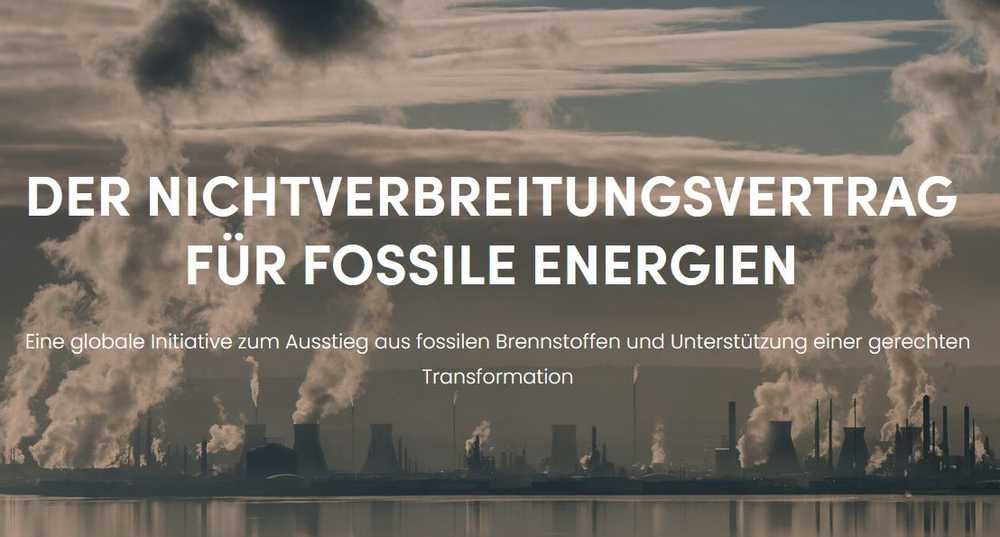 Marburg unterstützt den Nichtverbeitungsvertrag für fossile Energien
